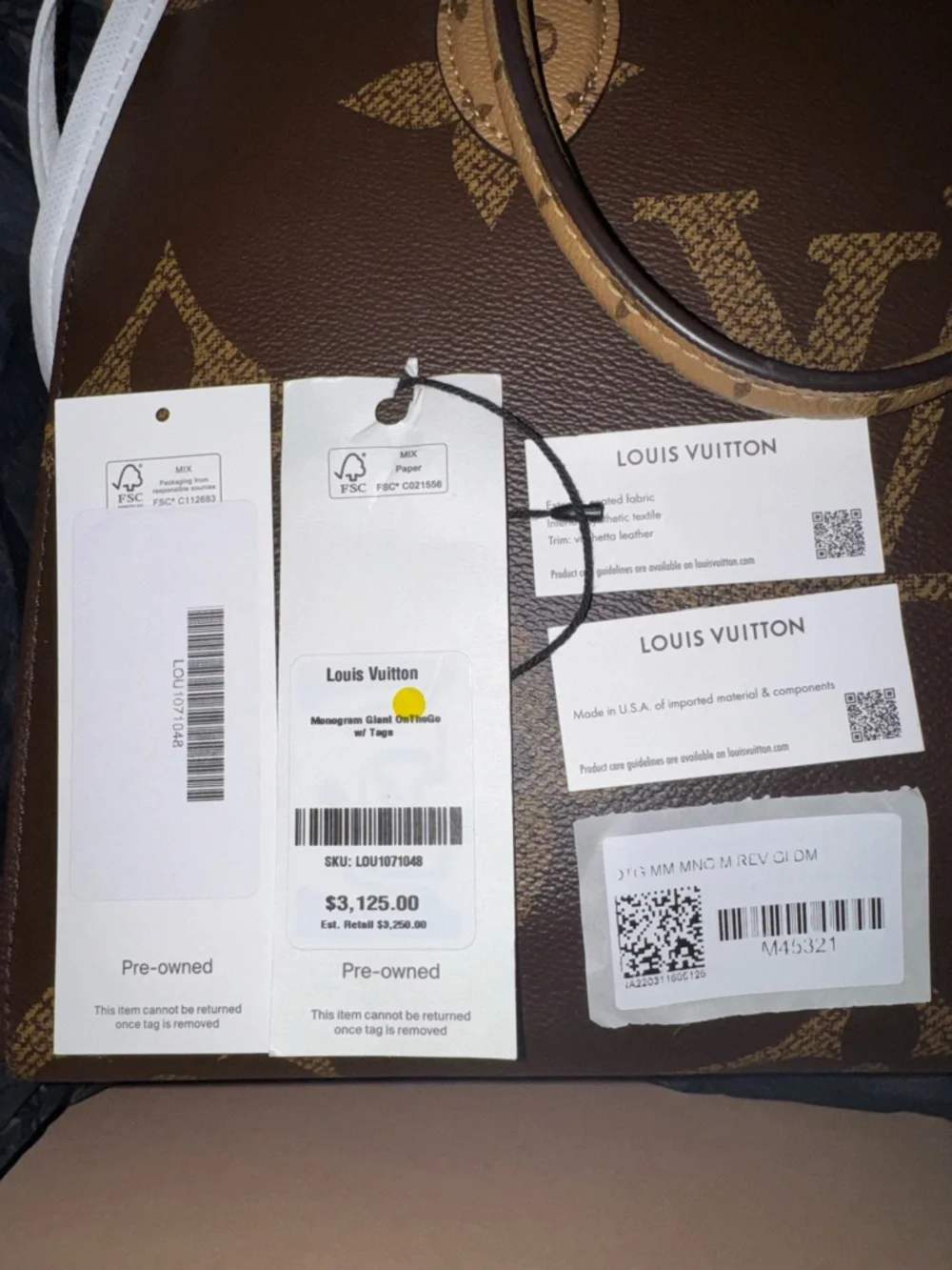 Louis Vuitton OnTheGo MM - Picture 16 of 16